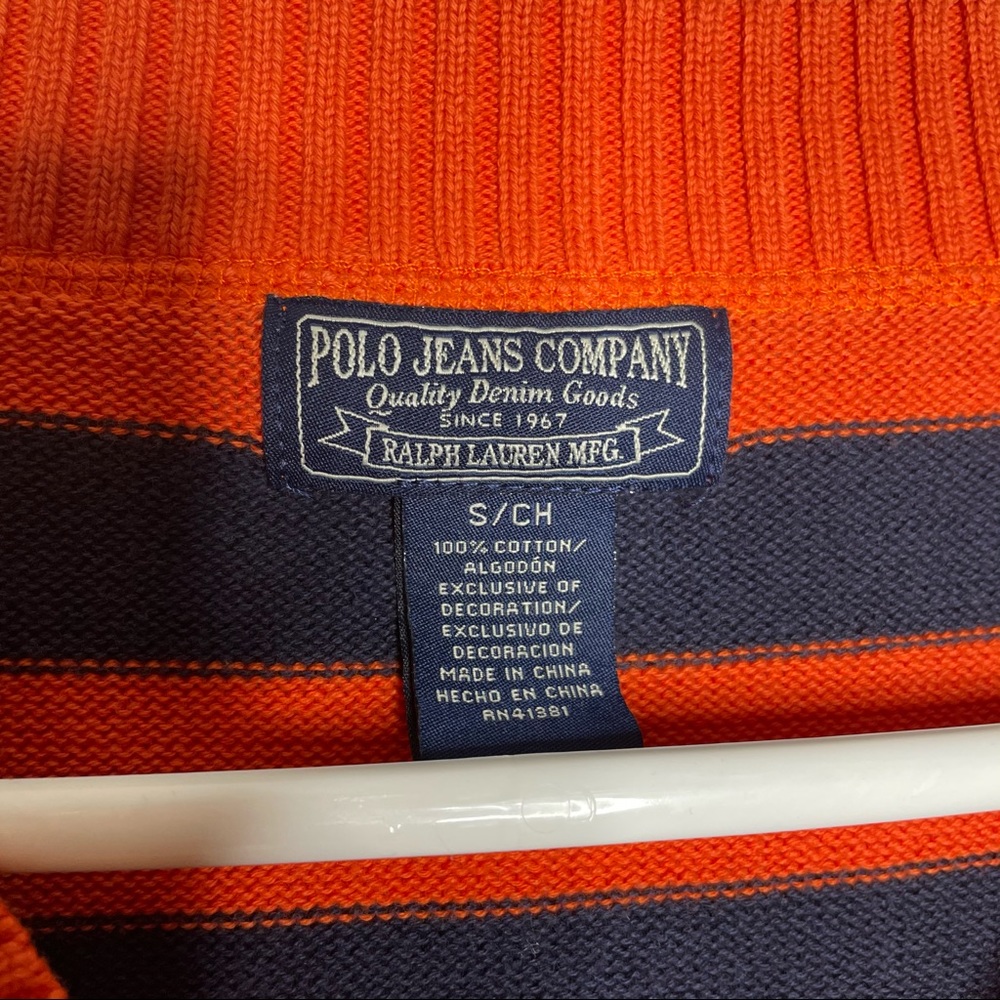 Ralph Lauren Striped Vintage Sweater, Size Small - Picture 3 of 4